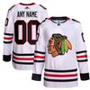 Chicago Blackhawks Adidas Away Primegreen Authentic Pro Custom Jersey White Custom Jerseys Nhl - Robokeg
