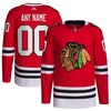 Chicago Blackhawks Adidas Home Primegreen Authentic Pro Custom Jersey - Red Custom Jerseys Nhl - Robokeg