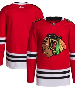 Chicago Blackhawks Adidas Home Primegreen Authentic Pro Jersey - Red Nhl - Robokeg