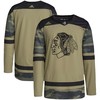 Chicago Blackhawks Adidas Military Appreciation Team Authentic Practice Jersey - Camo Nhl - Robokeg