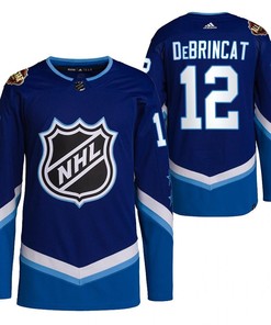 Chicago Blackhawks Alex DeBrincat 2022 All-Star Blue 12 Jersey Primegreen - Robokeg
