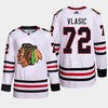 Chicago Blackhawks Alex Vlasic 72 White Away Primegreen Jersey 2022-23 - Robokeg