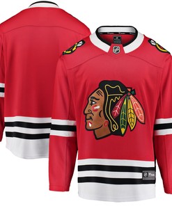 Chicago Blackhawks Fanatics Branded Breakaway Home Jersey - Red Nhl - Robokeg