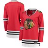 Chicago Blackhawks Fanatics Branded Womens Breakaway Home Jersey Red Nhl - Robokeg