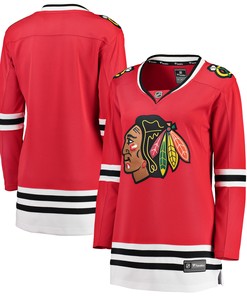 Chicago Blackhawks Fanatics Branded Womens Breakaway Home Jersey Red Nhl - Robokeg