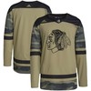 Chicago Blackhawks Military Appreciation Team Practice Men Jersey - Camo - Robokeg