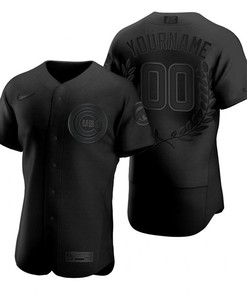 Chicago Cubs 2020 Mlb Custom Personalized Black Jersey - Robokeg