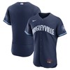 Chicago Cubs 2021 City Connect Authentic Jersey - Navy Mlb - Robokeg