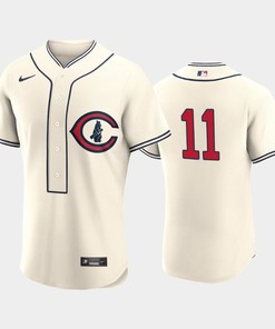 Chicago Cubs 2022-23 Field of Dreams Cream 11 Drew Smyly Jersey - Robokeg