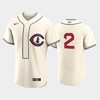 Chicago Cubs 2022-23 Field of Dreams Cream 2 Nico Hoerner Jersey - Robokeg