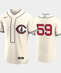 Chicago Cubs 2022-23 Field of Dreams Cream 59 Michael Rucker Jersey - Robokeg