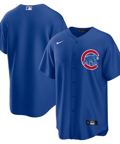 Chicago Cubs Alternate Replica Team Jersey Royal Mlb - Robokeg