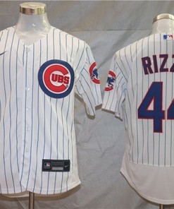 Chicago Cubs Anthony Rizzo #44 2020 Mlb White Jersey - Robokeg