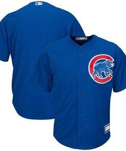 Chicago Cubs Big And Tall Replica Team Jersey Royal Mlb - Robokeg