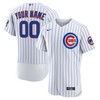 Chicago Cubs Home Authentic Custom Jersey White Custom Jerseys Mlb Ver 1 - Robokeg