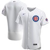 Chicago Cubs Home Authentic Team Jersey White Mlb - Robokeg