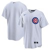 Chicago Cubs Home Blank Men Jersey - White - Robokeg