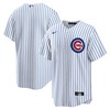 Chicago Cubs Home Blank Replica Jersey - White Mlb - Robokeg