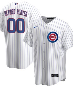Chicago Cubs Home Pick-a-player Retired Roster Replica Jersey - White Custom Jerseys Mlb - Robokeg