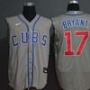 Chicago Cubs Kris Bryant 17 2020 Mlb Grey Jersey - Robokeg