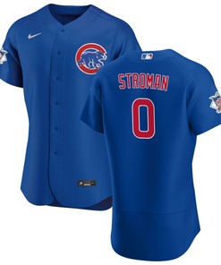 Chicago Cubs Marcus Stroman 0 Mlb Royal Road Jersey For Cubs Fans - Robokeg