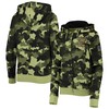 Chicago Cubs New Era Womens 2022 Mlb Armed Forces Day Camo Full-zip Hoodie - Green - Robokeg