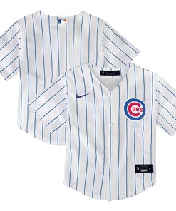 Chicago Cubs Toddler Home Replica Team Jersey - White Mlb - Robokeg