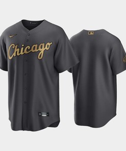 Chicago White Sox 2022-23 All-Star Game AL Charcoal Jersey - Robokeg