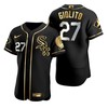 Chicago White Sox #27 Lucas Giolito Mlb Golden Brandedition Black Jersey Gift For White Sox Fans - Robokeg