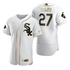 Chicago White Sox #27 Lucas Giolito Mlb Golden Brandedition White Jersey Gift For White Sox Fans - Robokeg