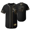 Chicago White Sox #57 Jace Fry Mlb 2019 Golden Brandedition Black Jersey Gift For White Sox Fans - Robokeg