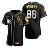 Chicago White Sox #88 Luis Robert Mlb Golden Brandedition Black Jersey Gift For White Sox Fans - Robokeg
