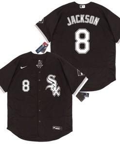Chicago White Sox Austin Jackson #8 2020 Mlb Black Jersey - Robokeg