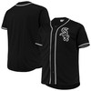 Chicago White Sox Big & Tall Pop Fashion Jersey - Black/gray Mlb - Robokeg