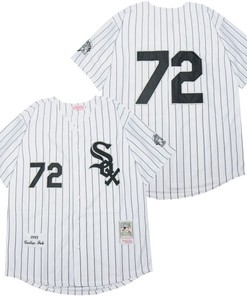 Chicago White Sox Carlton Fisk #72 2020 Mlb White Jersey - Robokeg