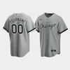 Chicago White Sox Custom Men's Gray Alternate Jersey - Robokeg