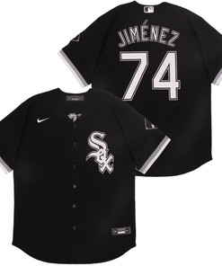 Chicago White Sox Eloy Jimenez #74 2020 Mlb New Arrival Black Jersey - Robokeg
