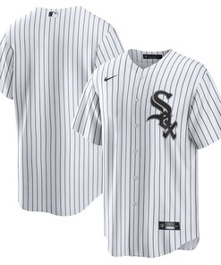 Chicago White Sox Home Blank Replica Jersey - White Mlb - Robokeg
