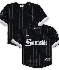 Chicago White Sox Infant 2021 Mlb City Connect Replica Jersey - Black/gray - Robokeg