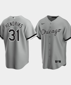 Chicago White Sox Liam Hendriks 31 Men's Gray Alternate Jersey - Robokeg
