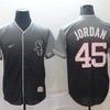 Chicago White Sox Michael Jordan #45 2020 Mlb Black Gradient Jersey - Robokeg