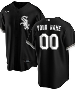 Chicago White Sox Mlb 2020 Personalized Custom Black Jersey - Robokeg