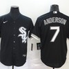 Chicago White Sox Tim Anderson #7 2020 Mlb Black Jersey - Robokeg