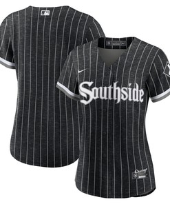 Chicago White Sox Womens 2021 City Connect Replica Jersey - Black Mlb - Robokeg