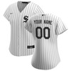 Chicago White Sox Womens Home Replica Custom Jersey - White Custom Jerseys Mlb - Robokeg