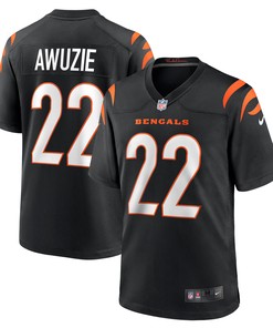Chidobe Awuzie Cincinnati Bengals Game Player Jersey - Black Nfl - Robokeg