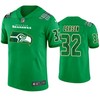 Chris Carson Seattle Seahawks #32 Jersey St. Patricks Day Kelly Green Lucky - Men - Robokeg