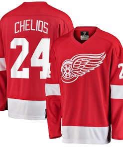 Chris Chelios Detroit Red Wings Fanatics Branded Premier Breakaway Retired Player Jersey - Red Nhl - Robokeg