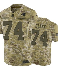 Chris Clark Jersey Nfl Camo Carolina Panthers - Robokeg