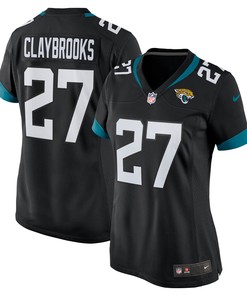 Chris Claybrooks Jacksonville Jaguars Womens Game Jersey Black Nfl - Robokeg